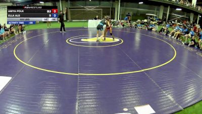 105 lbs Aniya Polk, Ohio Blue vs Ella Als, Iowa