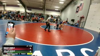 175B Quarterfinal - Kellen Bogle, Campbell County vs Brady Dibble, Natrona County