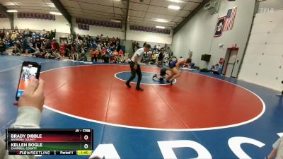 175B Quarterfinal - Kellen Bogle, Campbell County vs Brady Dibble, Natrona County