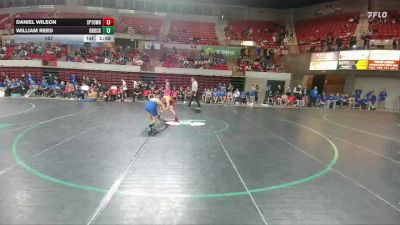 157 lbs Round 1 - Rr1 - Daniel Wilson, Springtown vs William Reed, Brock