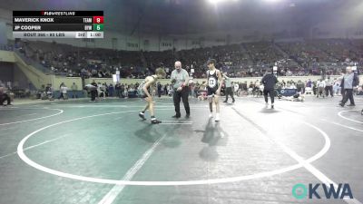 106 lbs Quarterfinal - Dawson Beckley, Team Tulsa Wrestling Club vs Ryken Kraft, Bridge Creek Youth Wrestling