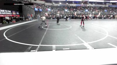 66 lbs Round Of 16 - Elijah Foss, Gladiator Elite Wrestling Club vs Easton Grissom, Lathrop