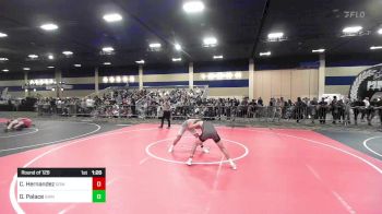 120 lbs Round Of 128 - Carlos Hernandez, Downey HS vs Gage Palace, Grindhouse WC