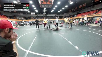 80 lbs 3rd Place - Jiggs Mayfield, Madill Takedown vs Emery Hunter, Duncan Demon Wrestling