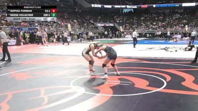 Quarterfinal - Sophia Forman, Papillion-La Vista vs Reese Holscher, Kearney