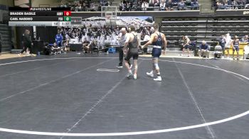 141 lbs Semifinal - Braden Basile, Army vs Cael Nasdeo, Penn State