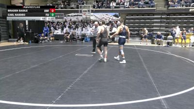 141 lbs Semifinal - Braden Basile, Army vs Cael Nasdeo, Penn State