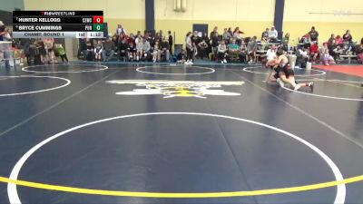 95 lbs Champ. Round 1 - Hunter Kellogg, Chickasaw Elite Wrestling Club vs Bryce Cummings, Pursuit