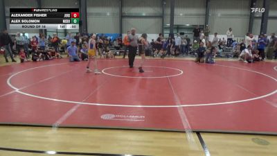 78 lbs Round Of 16 - Alexander Fisher, Jersey Shore vs Alex Solomon, McDonald