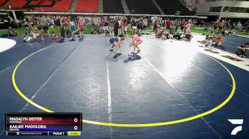 115 lbs Champ. Round 1 - Madalyn Deiter, Montana vs Kailike Madolora, Nevada