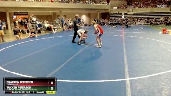 88 lbs Quarterfinals (8 Team) - Tucker Peterson, STMA (St. Michael/Albertville) vs Braxton Petersen, TMBWWG