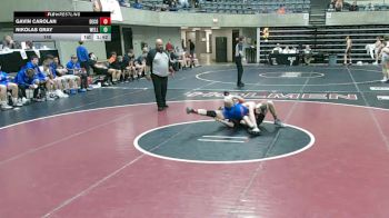 145 lbs Quarterfinals (8 Team) - Gavin Carolan, Decorah, IA vs Nikolas Gray, Wellington, FL