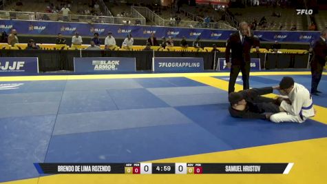 Brendo De Lima Rozendo vs Samuel Hristov 2026 Pan Jiu Jitsu IBJJF Championship