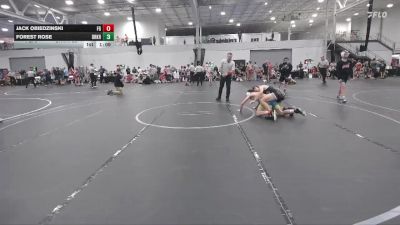106 lbs Quarterfinals (8 Team) - Jack Obiedzinski, Frost Gang vs Forest Rose, Team Darkhorse
