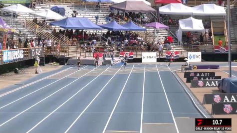 Youth Girls' 4x400m Relay, Semi-Finals 2 - Age 9-10
