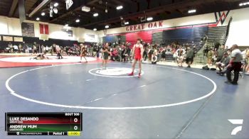 165 lbs Cons. Round 3 - Luke Desando, Great Oak vs Andrew Mum, Lakewood