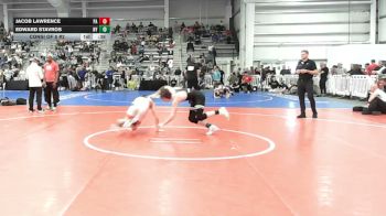 126 lbs Consi Of 8 #2 - Jacob Lawrence, PA vs Edward Stavros, NY