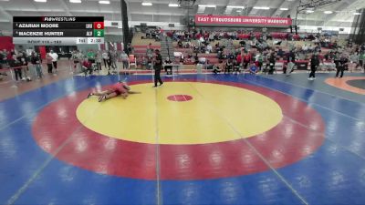 180 lbs Semifinal - Azariah Moore, Lock Haven University vs Macenzie Hunter, Alvernia