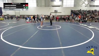 138 lbs Round 1 - Aiyana Santana, Clever Combat vs Gracie Newman, Homer Wrestling Club