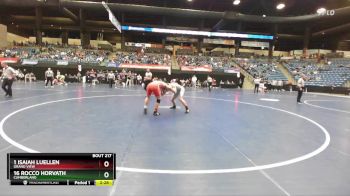 184 lbs Champ. Round 2 - 1 Isaiah Luellen, Grand View vs 16 Rocco Horvath, Cumberland