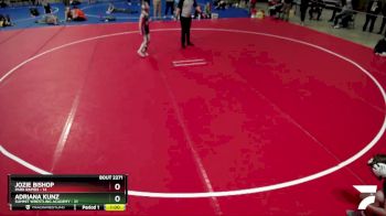 Round 3 - Adriana Kunz, Summit Wrestling Academy vs Jozie Bishop, Park Rapids