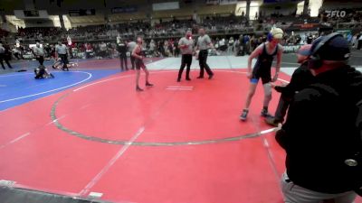 98 lbs Round Of 16 - Dakota Hassell, Strasburg Wrestling Club vs Camden Senecal, Black Fox Wrestling Academy