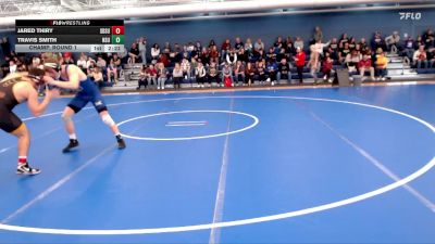 184 lbs Champ. Round 1 - Jared Thiry, South Dakota State vs Travis Smith, Northern State