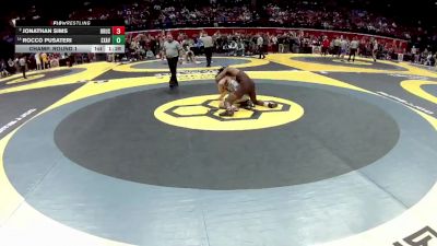 D1-190 lbs Champ. Round 1 - Jonathan Sims, Brush vs Rocco Pusateri, St. Xavier