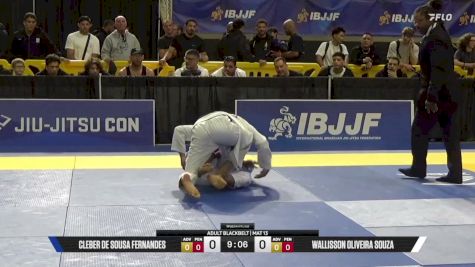 Wallisson Oliveira Souza vs Cleber De Sousa Fernandes 2026 Pan Jiu Jitsu IBJJF Championship