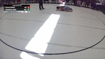 116 lbs Cons. Round 2 - Lucas DeMilt, Pioneer Wrestling Club vs Dominick Reed, Nebraska Boyz