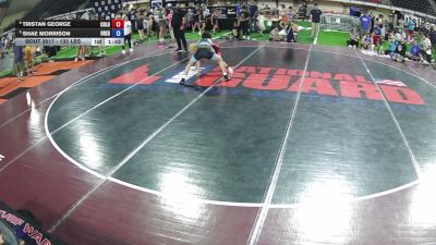 132 lbs Cons. Semis - Tristan George, Colorado vs Shae Morrison, Oregon