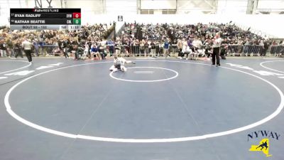 152 lbs Champ. Round 1 - Ryan Radliff, Shaker Youth Wrestling vs Nathan Beattie, Club Not Listed