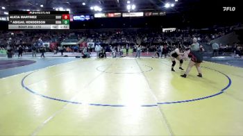 170 lbs Champ. Round 2 - Alicia Martinez, Sunnyside vs Abigail Henderson, Kuna