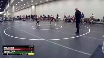 132 lbs Champ Round 1 (16 Team) - Dwight Fritz, Ohio Titan Blue vs Trevin Arlt, Nebraska Hawaiian Hammers