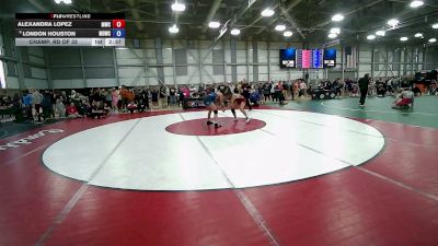 65 kg Champ. Rd Of 32 - Alexandra Lopez, Menlo Wrestling Club vs London Houston, Mat Demon Wrestling Club