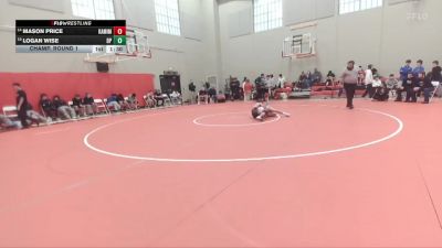 132 lbs Champ. Round 1 - Logan Wise, Deer Park vs Mason Price, Kamiakin