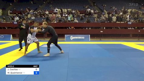 Jason Casillas vs Michael Quaintance 2024 Pan IBJJF Jiu-Jitsu No-Gi Championship