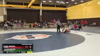 149 lbs 7th Place Match - Chris Jedding, Lourdes vs Justin Ritchie, Baldwin Wallace