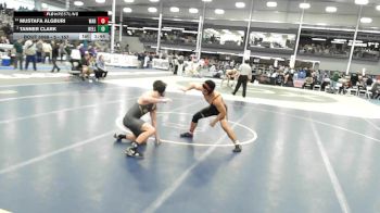 5 - 157 lbs Champ. Round 1 - Tanner Clark, Floyd Kellam vs Mustafa Algburi, Warwick