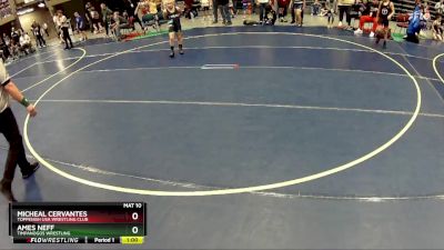 110 lbs Semifinal - Micheal Cervantes, Toppenish USA Wrestling Club vs Ames Neff, Timpanogos Wrestling