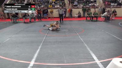 75_B lbs Consi Rd 1 32 #2 - Trent Washburn, St. Marys vs Gaige Miller, Williamsport