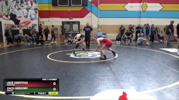 113 lbs Cons. Round 1 - Zach Gregory, South vs Jace Griffiths, Rawlins