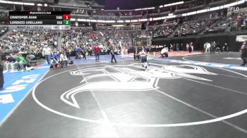 126-3A Champ. Round 1 - Cristofer Juan, Fort Morgan vs Lorenzo Arellano, Fort Lupton