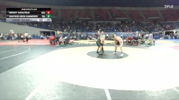 6A Boys 285 lbs Champ. Round 1 - Drayson Drew Kammerer, Tigard Boys vs Brody Sahlfeld, Glencoe Boys