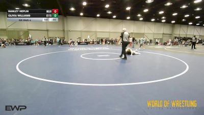115 lbs Rr Rnd 4 - Hanley Heflin, Mojo 7-12 vs Olivia Williams, Best Trained 7-12 TX