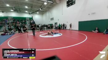 144 lbs Cons. Round 2 - Jacob Anderson, Moorcroft Mat Masters Wrestling Club vs Dagon Abeyta, Eastside United Wrestling Club
