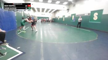 190 lbs Cons. Round 2 - Sean Chappell, Corona Del Sol vs Xavier Jackson, Helix