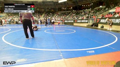 105 lbs Round Of 32 - Colt Bartel, Stout vs Sal Bellia, Smittys Barn