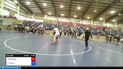 285 lbs Semifinal - Noah Macias, Canyon View vs Isaac Finau, Stallions Wrestling Club