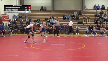 132 lbs Cons. Round 3 - Rowan Catherson, Clear Creek-Amana vs Izak Schroeder, South Tama County